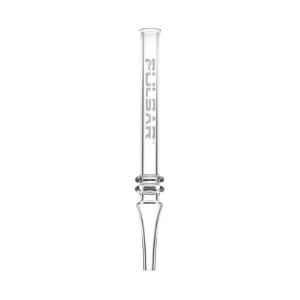 Pulsar Core Glass / Quartz Dab Straw 5"
